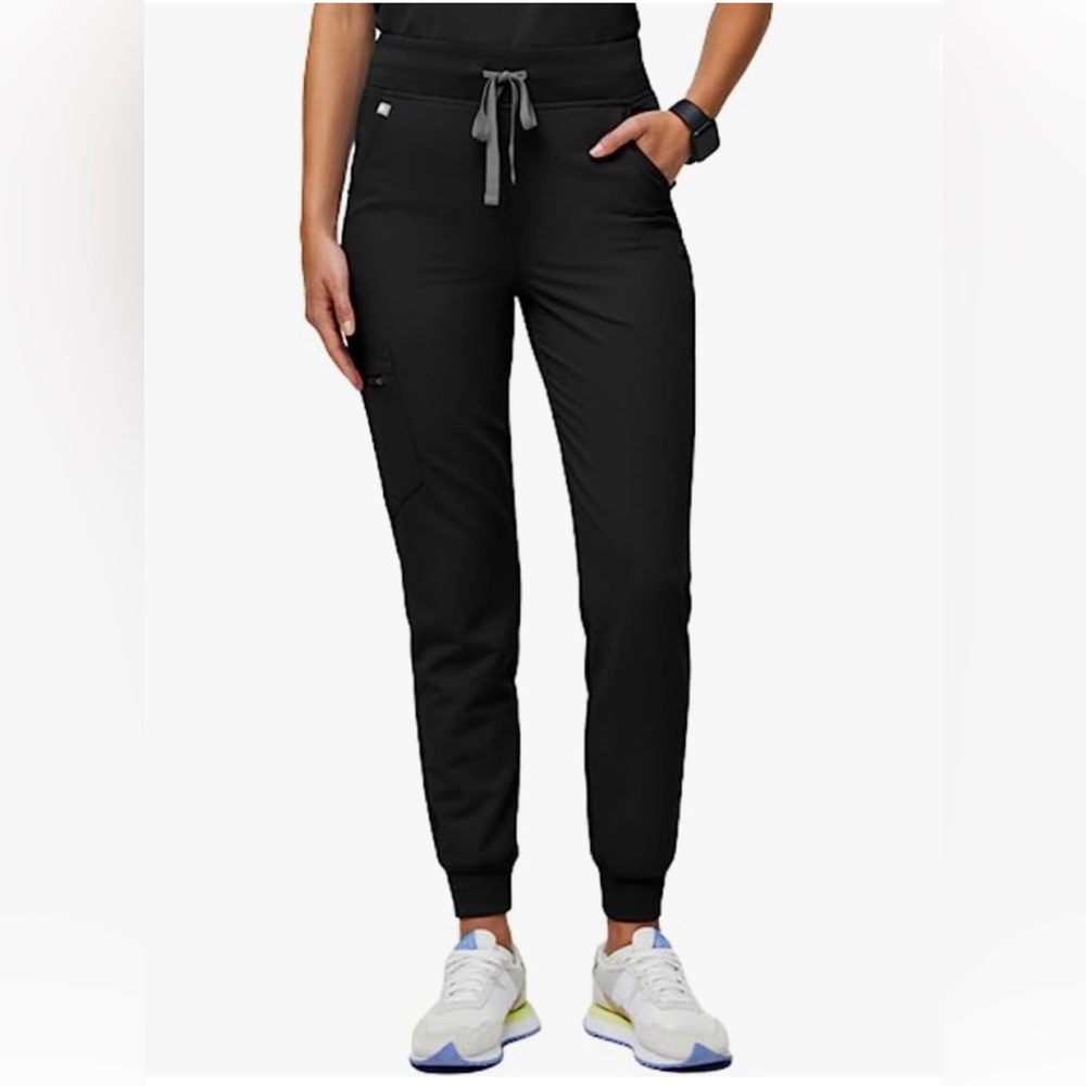 FIGS Women’s Livingston Jogger Scrub Pants TW2003 size XS Black
